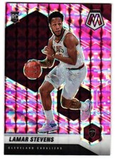 2020-21 Panini Mosaic Lamar Stevens #238 Mosaic Camo Pink RC