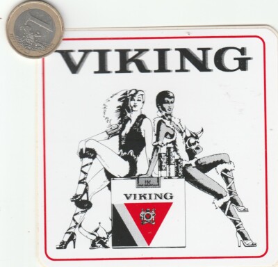 STICKER.  VIKING Tobacco. Pin up