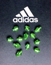 Full Set Green Authentic Adidas SG Soccer Conical Metal Cleat/Studs Soft Ground