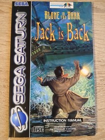 Alone In The Dark | Sega Saturn | Complete In Box | GC: Box NM: Manual & Disc
