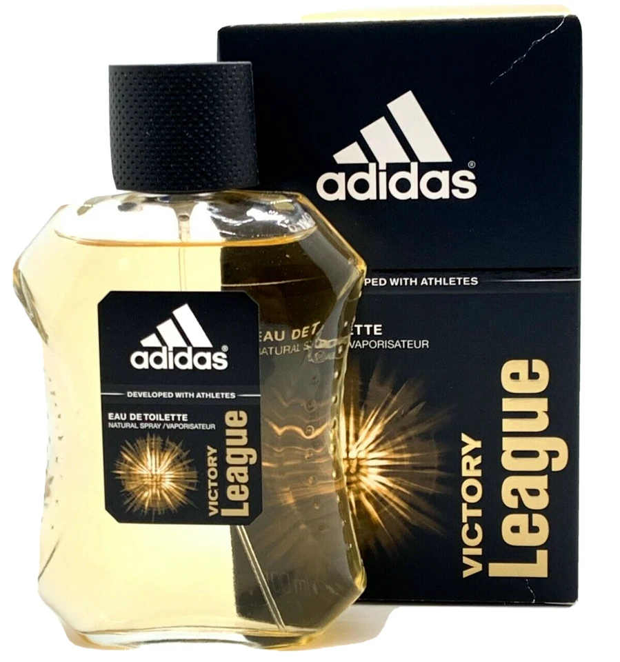 ADIDAS VICTORIA LEAGUE Perfume Hombre 3.4 OZ Eau De Toilette Spray, Nuevo en Caja Foto 3 de 4