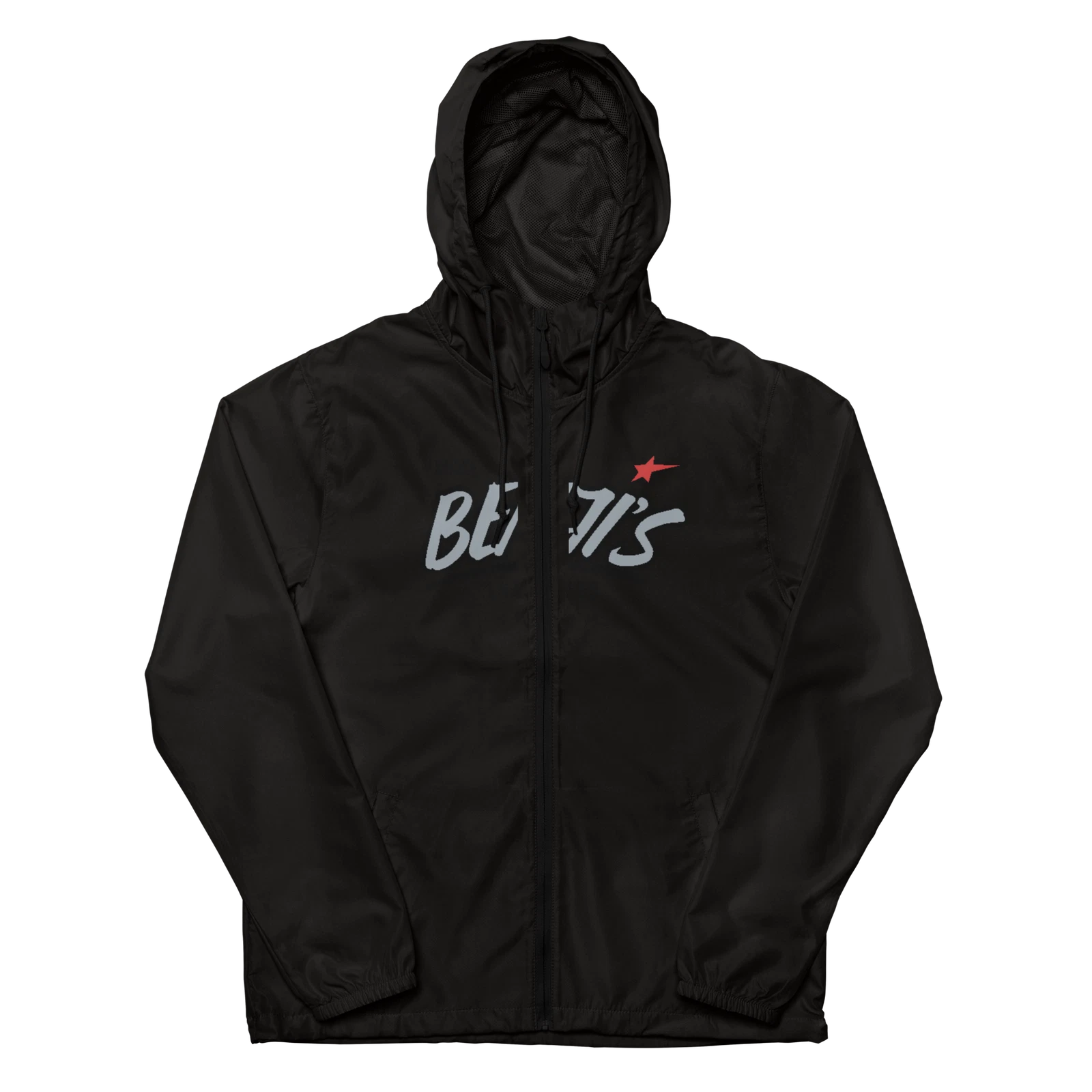 Chase Benji’s Unisex lightweight zip up windbreaker