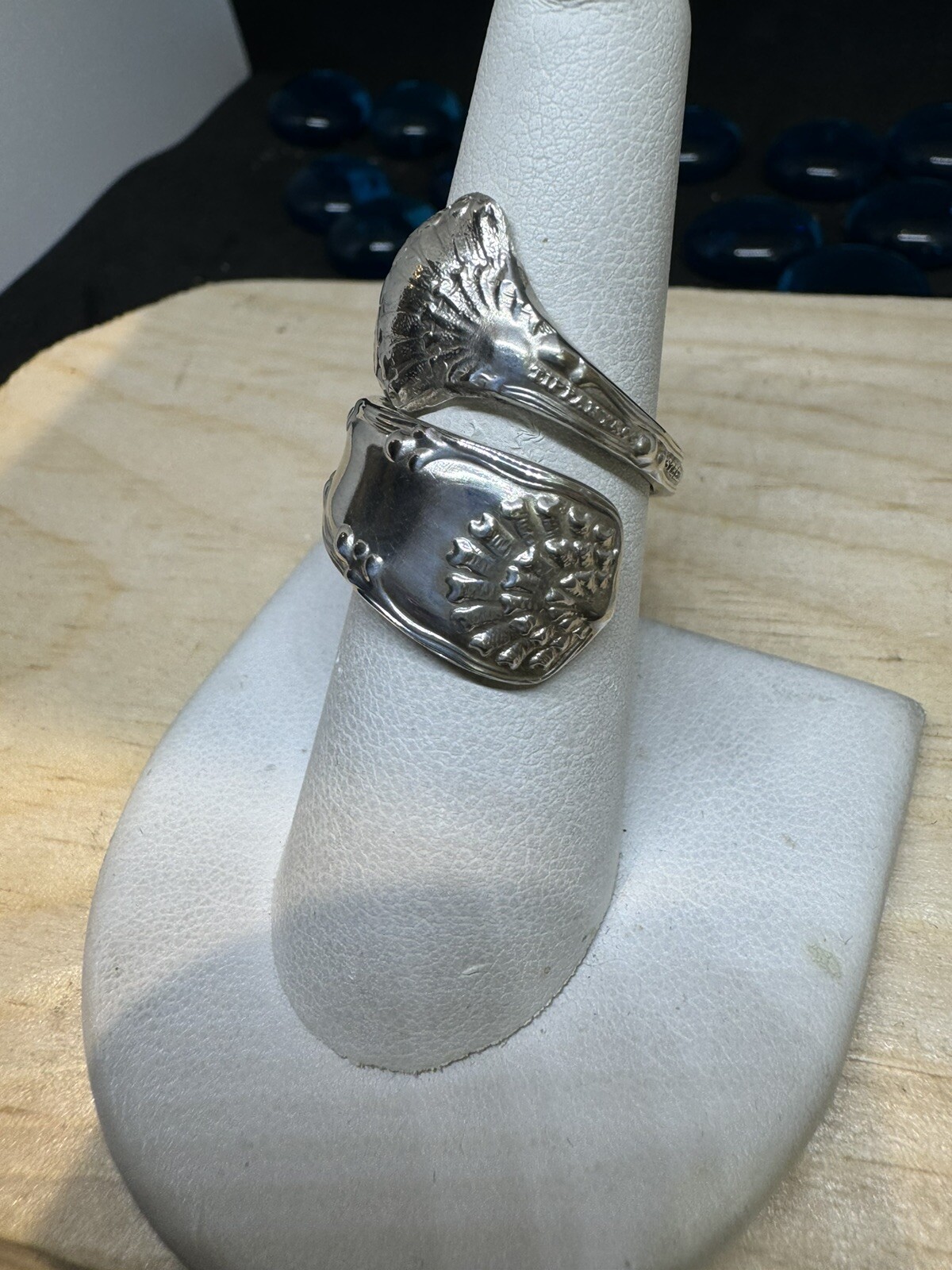 Sterling Vintage Spoon Tiffany Ring 7