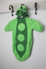 Peapod Bunting Halloween Costume Baby Size 0-6 Month Unisex