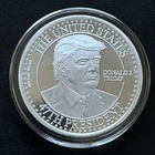 1 Oz Silver Donald Trump Victory 999 Silver Round MAGA 47th President In Capsule
