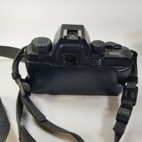 Contax Aria 35mm SLR Film Camera Black Body Only From JAPAN - Picture 6 of 15