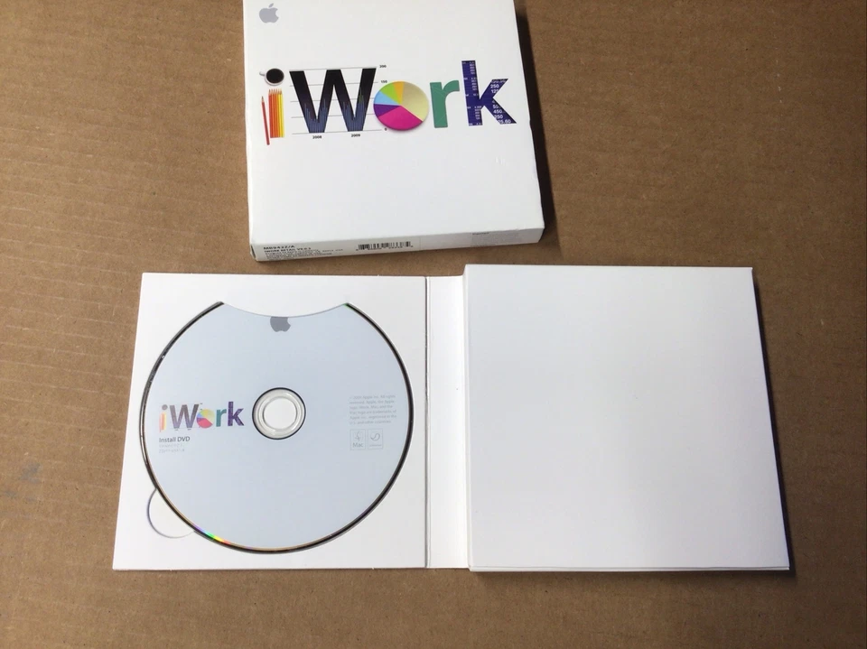 iWork '09 Apple Office Productivity Suite Software MB942Z/A Mac Universal, IW-01 Foto 3 de 4