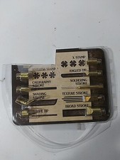 Wood Burning Tool Tip Set Of 9 Gold
