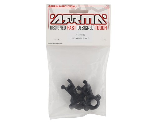 ARRMA ARAC9359 Steering Block (2) 4x4 Granite Senton AR330469 - Picture 2 of 3