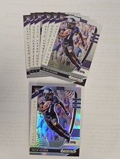 2020 Panini Prizm Draft Picks Prizms (1) Silver + (6) Base #117 Jalen Reagor