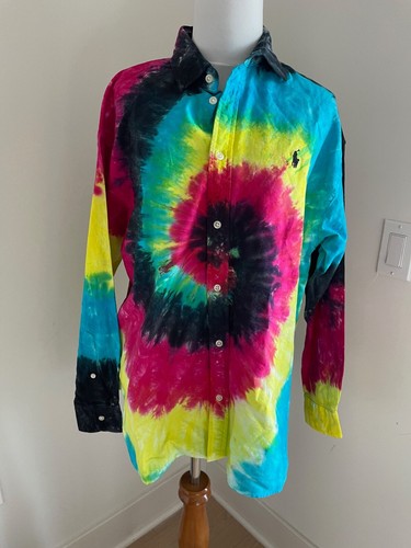 polo ralph lauren polo tie dye moletom com capuz