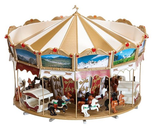 FALLER 140316 Kinderkarussel Maße: Ø 121 x 90 mm  NEU OVP Kirmes 1:87 - 第 1/4 張圖片