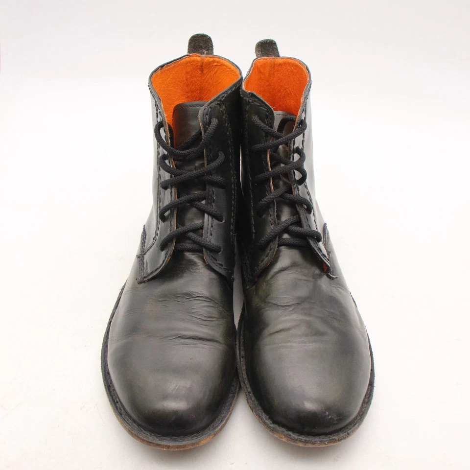 Bed Stu Men's  10 Dark Olive Green Leather Lace Up Chukkas Desert Ankle Boots - Image 2 of 4