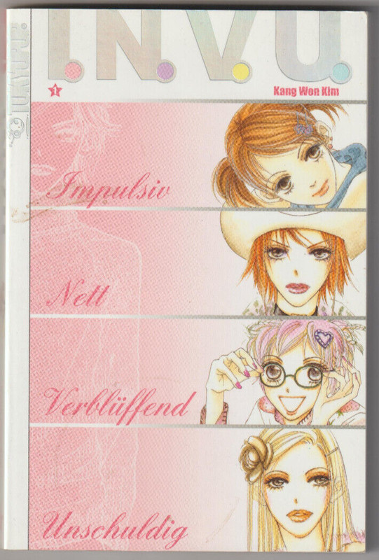 ✪ I.N.V.U. Impulsive Nice Amazingly Innocent No.01, Tokyo Pop 2001 | MANGA