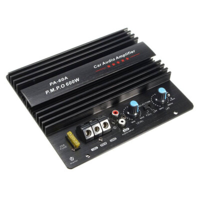 600W Car Subwoofer High   Board  Channel Audio E4N2