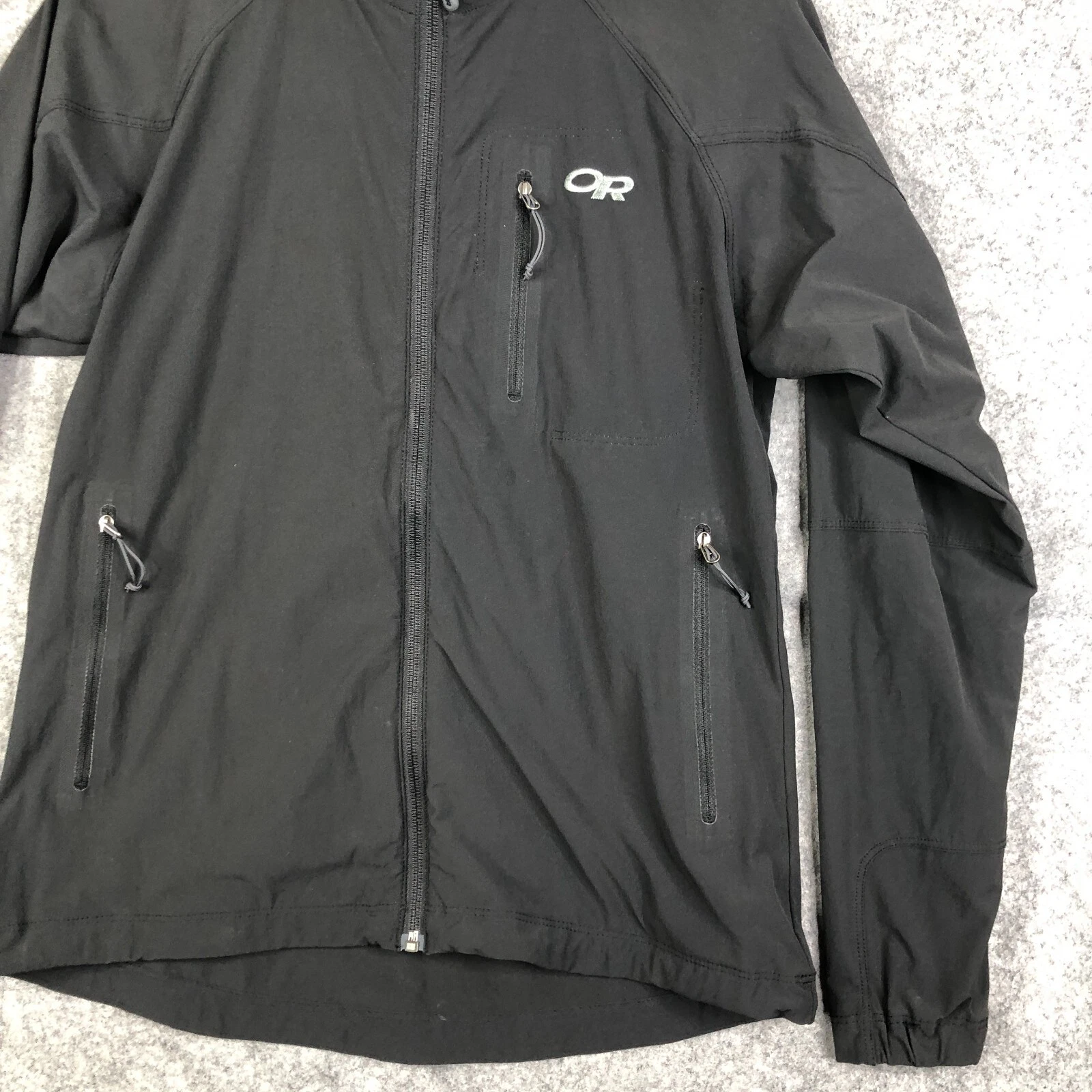 outdoor-research nylon stretch outdoor hiking jacket