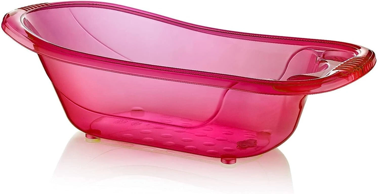 Large 50 Litre Aqua Pink Clear Transparent Baby Bath Tub
Opens in a new window or tab