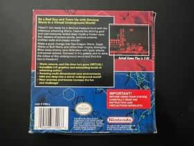 Wario Land Virtual Boy (Authentic) CIB. Cart, Manual. Rare item. Good Condition!