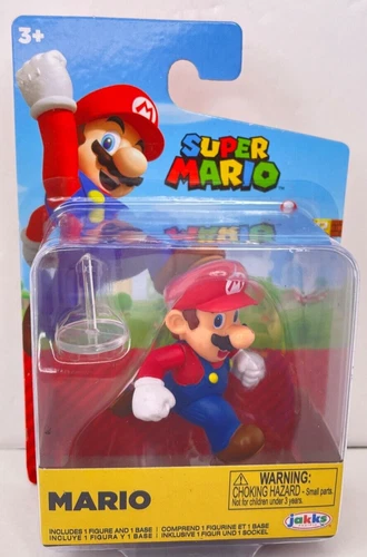 Jakks Pacific World of Nintendo Super Mario 2.5" RUNNING MARIO Mini-Figure