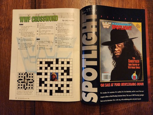 August 1992 WWF Magazine BRITISH BULLDOG D - Picture 17 of 18