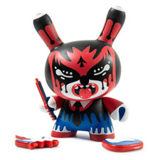 Zmirky 5" Dunny Art Figure by Roman Klonek x Kidrobot - Red Edition