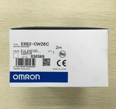 1PC New Omron E6B2-CWZ6C 100P/R E6B2CWZ6C Rotary Encoder Free Shipping #Y