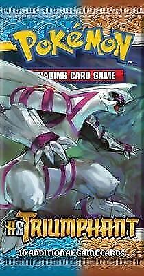 3x Pokemon Tcg Hs Triumphant Booster Pack Pokemon Hgss Hs4 For Sale Online Ebay