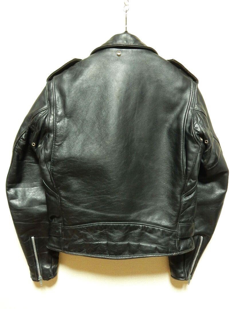 Schott Perfecto Double Leather Riders Jacket Size 38 Made in USA