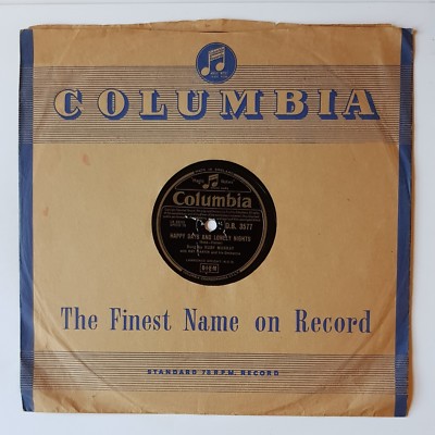 RUBY MURRAY - Happy Days and Lonely Nights / Let Me Go Lover - 1955 UK - DB.3577