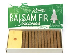 Paine's Balsam Fir Sticks: 24 Stick Pack plus Holder (Balsam Fir Incense)