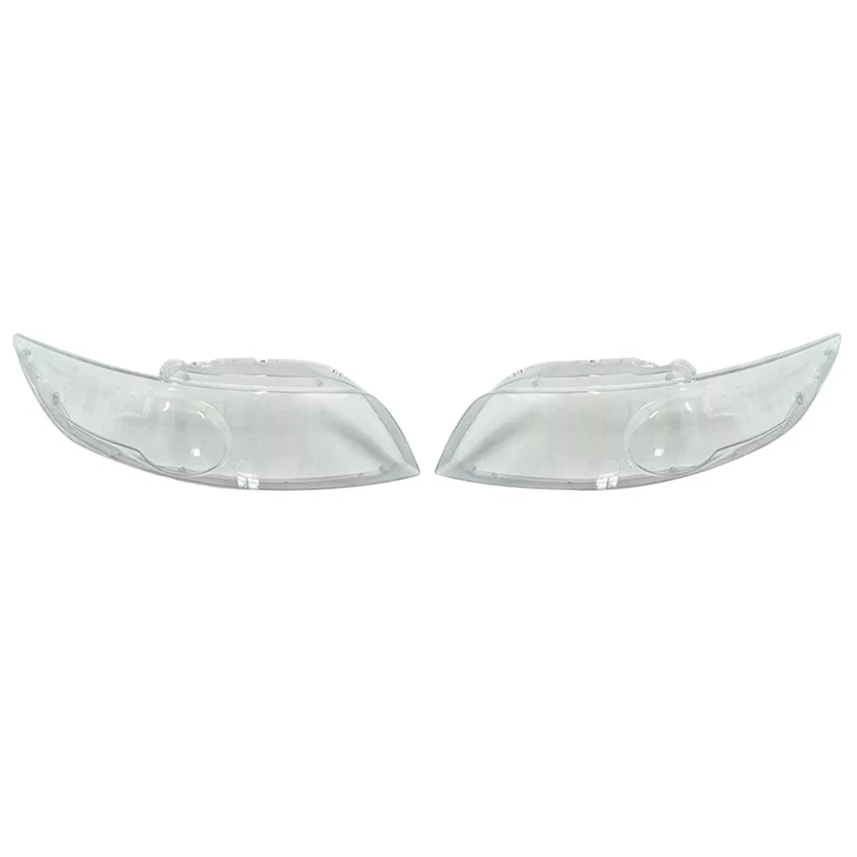 Par de cubiertas de faros carcasa de lente transparente para Infiniti FX35 FX45 2003-2008 Foto 2 de 4