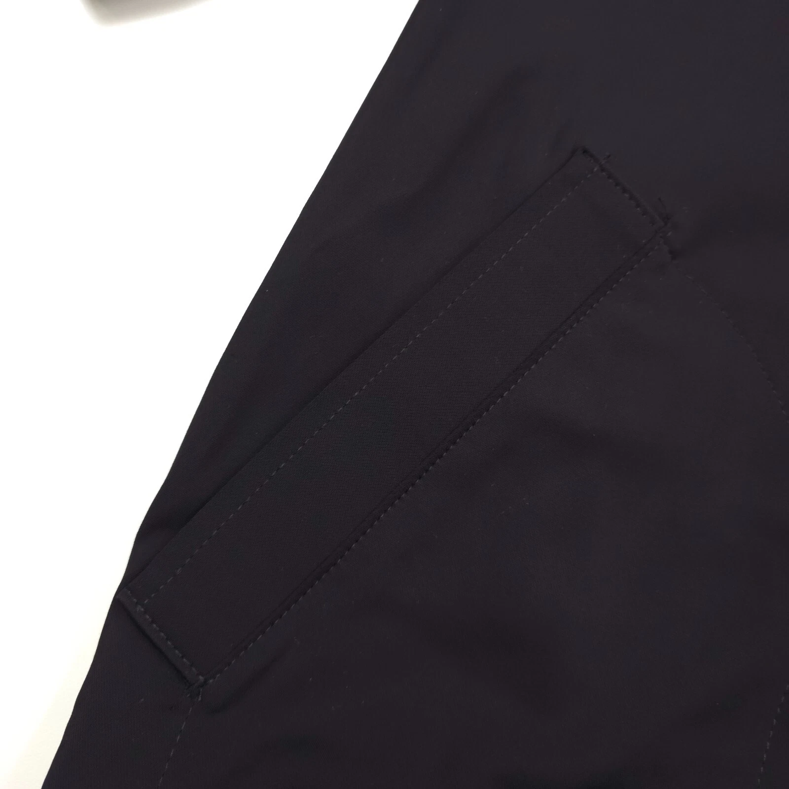 $438 Monfrere Maverick Black & White Bomber Jacket Mens Size Medium image 8
