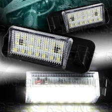 BRIGHT WHITE 6000K LED LICENSE PLATE LIGHTS FIT 92-98 BMW E36 318 323 325 328 M3