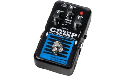 ベース EBS MULTICOMP BLUE LABEL EBS MultiComp Blue Label Compressor Pedal for Bass Guitar Keyboard