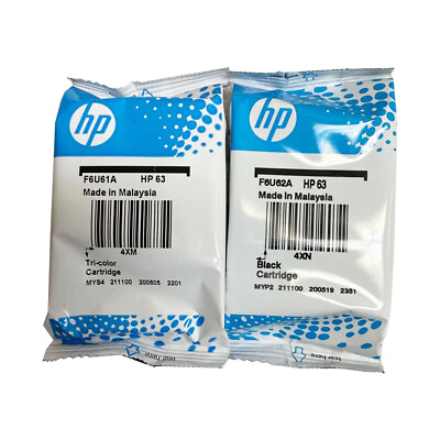 hp 63 tri color cartridge