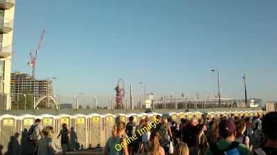 Photo 12x8 View of the Olympic Stadium and Arcelo-Mittal Orbit sculpture f c2013
