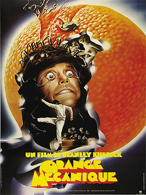 ARANCIA MECCANICA CLOCKWORK ORANGE POSTER STANLEY KUBRICK MCDOWELL