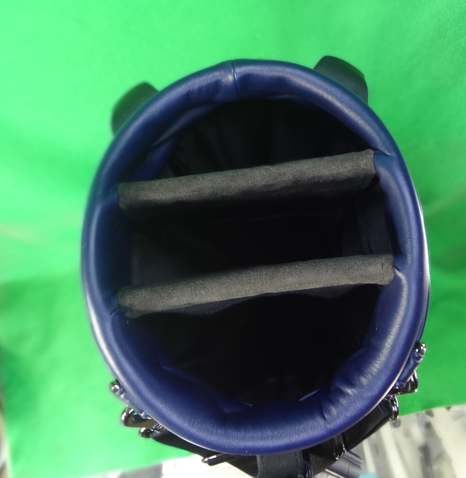 Titleist LINKSMASTER Series navy blue 3way stand bag * 25 SHIPPING