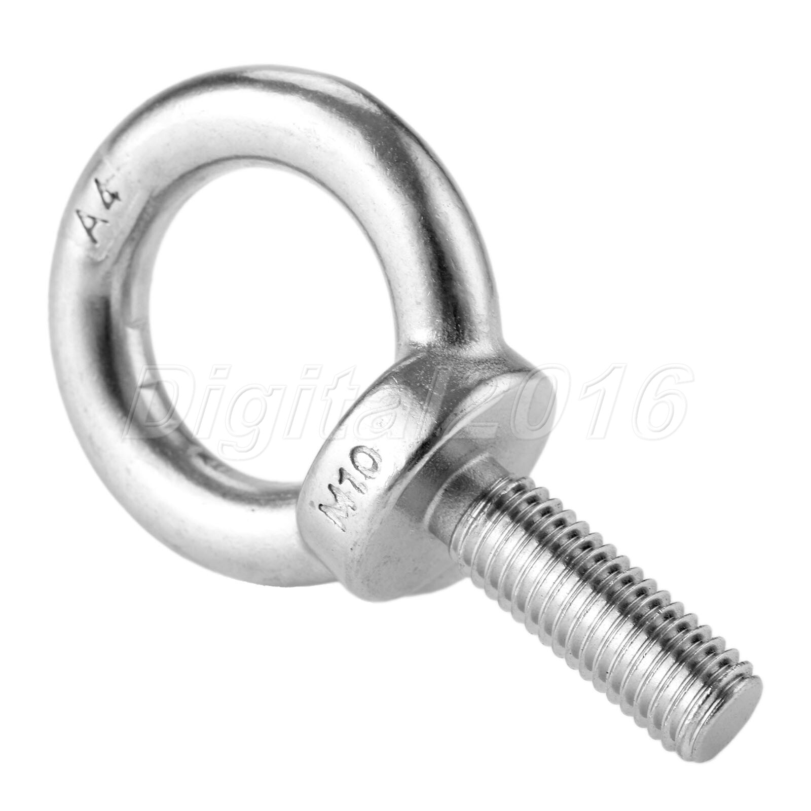 Durable 10x30mm Marine Grade 316 Stainless Steel Lifting Eye Bolt Ring