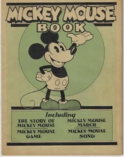 *Rare* 1930 "MICKEY MOUSE BOOK" BIBO & LANG COMPLETE FIRST PRINTING  