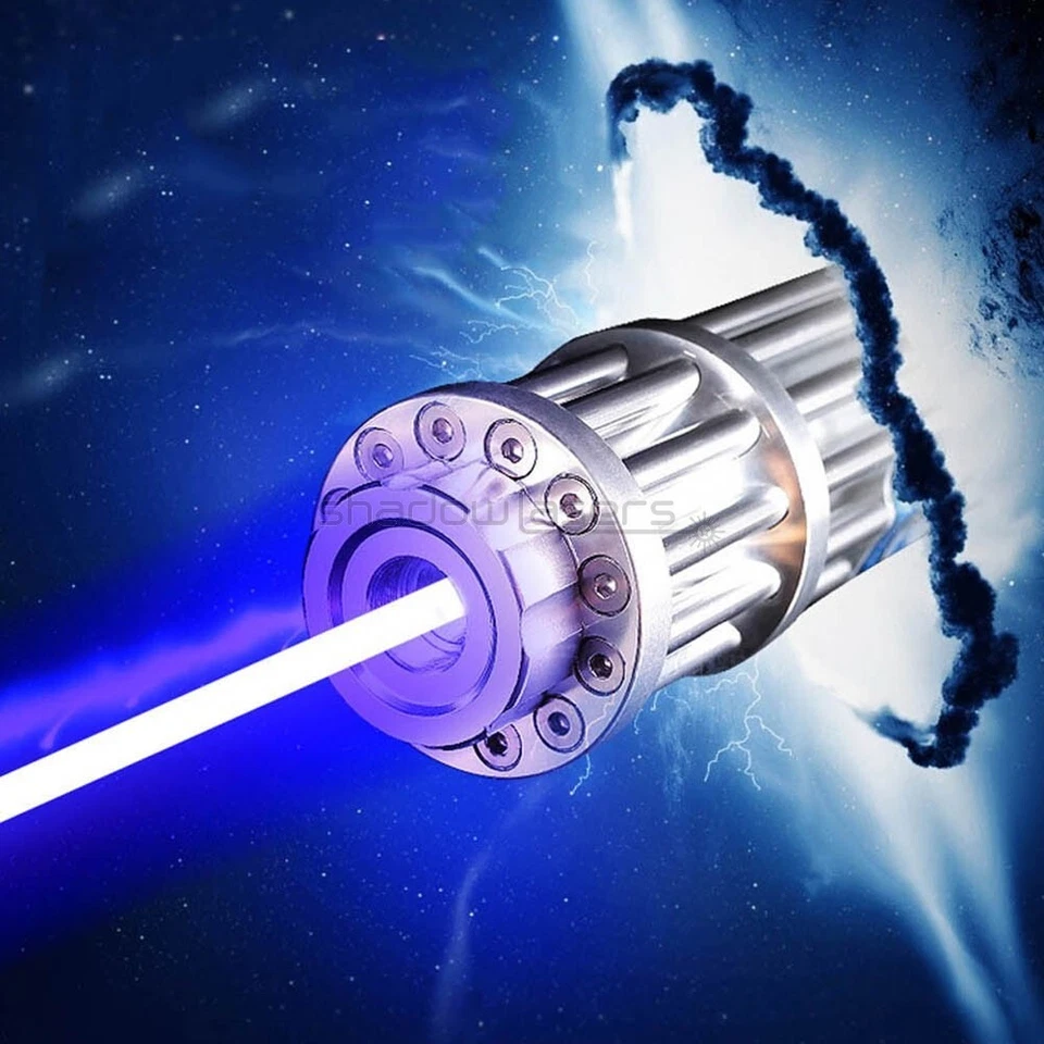 BX3-S 450nm Adjustable Focus Blue Laser Pointer Visible Laser Beam Lazer Pen - Image 2 of 4