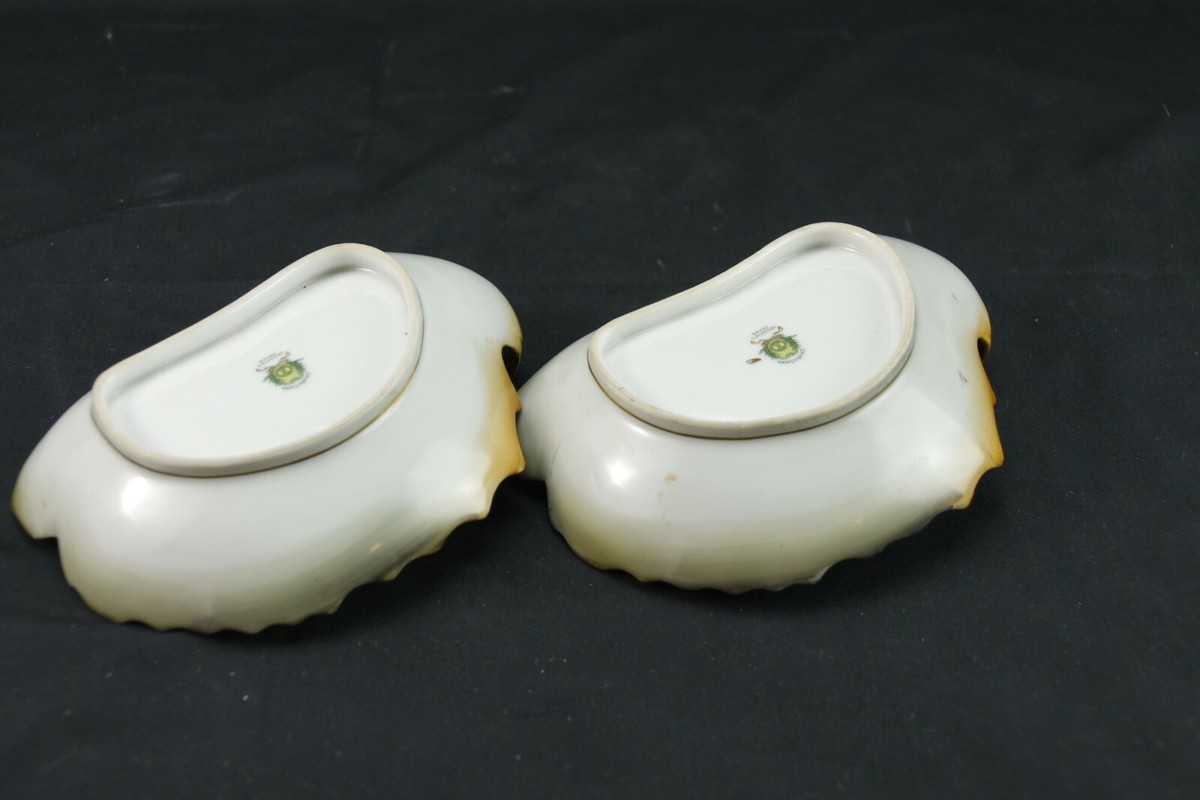 DISH// まとめ売り Vintage Chubu China Occupied Japan Painted 3D Leaf Trinket