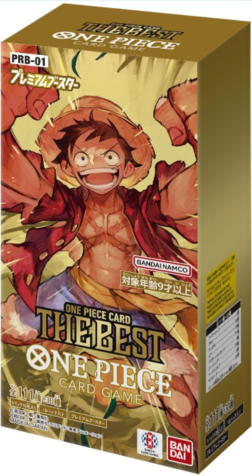 One Piece Card Game Premium Booster Box The Best PRB01 Japanese New
