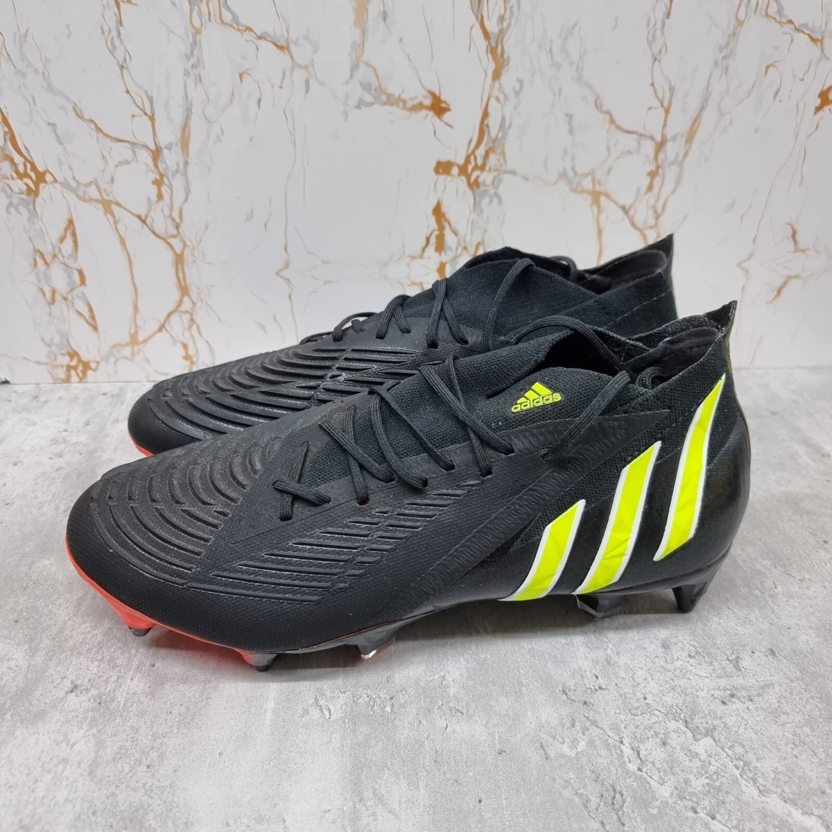 Adidas Predator Edge.1 SG Mens Football Boots Black GW1017 33 eBay