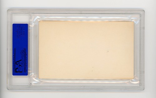 William Dummy Hoy Signed PSA/DNA COA Autographed Index Card Autograph Auto RARE! - Picture 2 of 3