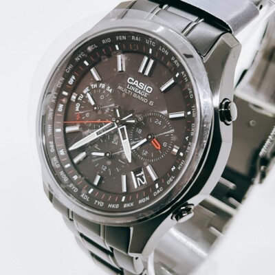 Casio LINEAGE LIW-M610DB-1AJF Solar Radio Men Watch Black