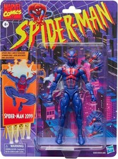 Marvel Legends Series Spider-Man 2099  Retro Cardback Comics Collectible 6-Inch