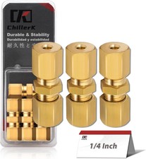 2pcs Brake Line Fittings Kits Union 14 Tube Od X 14 Od Connectorpack Of 2