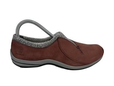 Timberland Smartwool Brown Leather  Waterproof Vibram Ecostep Slip On Shoes 8.5M