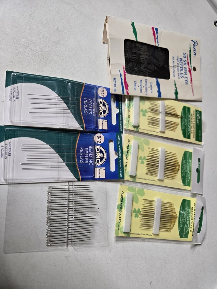 Beading Accessories Mixed Bundle Needles Beads Closures Threaders Wire Tools - Image 2 of 4